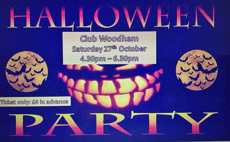 Kids Halloween Party Club Woodham