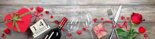 Romantic Valentines Day suggestions South Woodham Ferrers