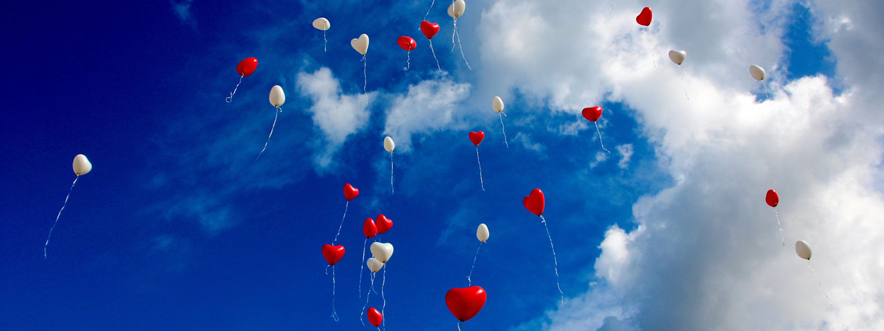 Valentines balloons